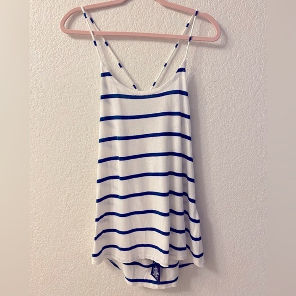 NWT Chaser Cami Crisscross Tie Back